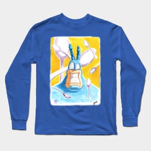 Spoon! - The Tick Fan Art Long Sleeve T-Shirt